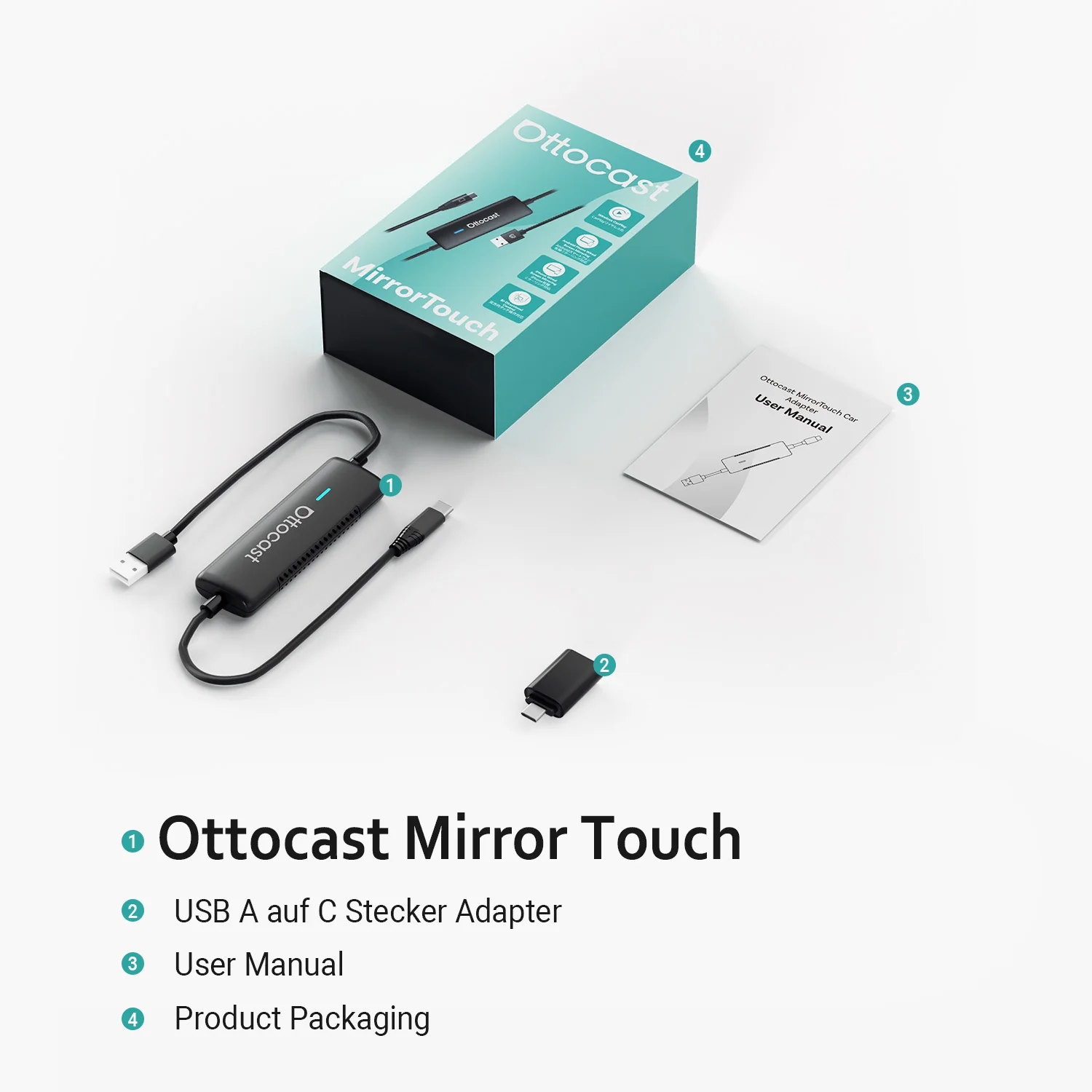 Ottocast MirrorTouch ワイヤレスミラーリング 1_4d89513c-f393-49ea-a91a-