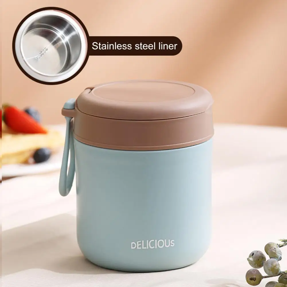 Thermal Lunch Containers Hot Food  Stainless Steel Thermos Containers -  430ml Food - Aliexpress