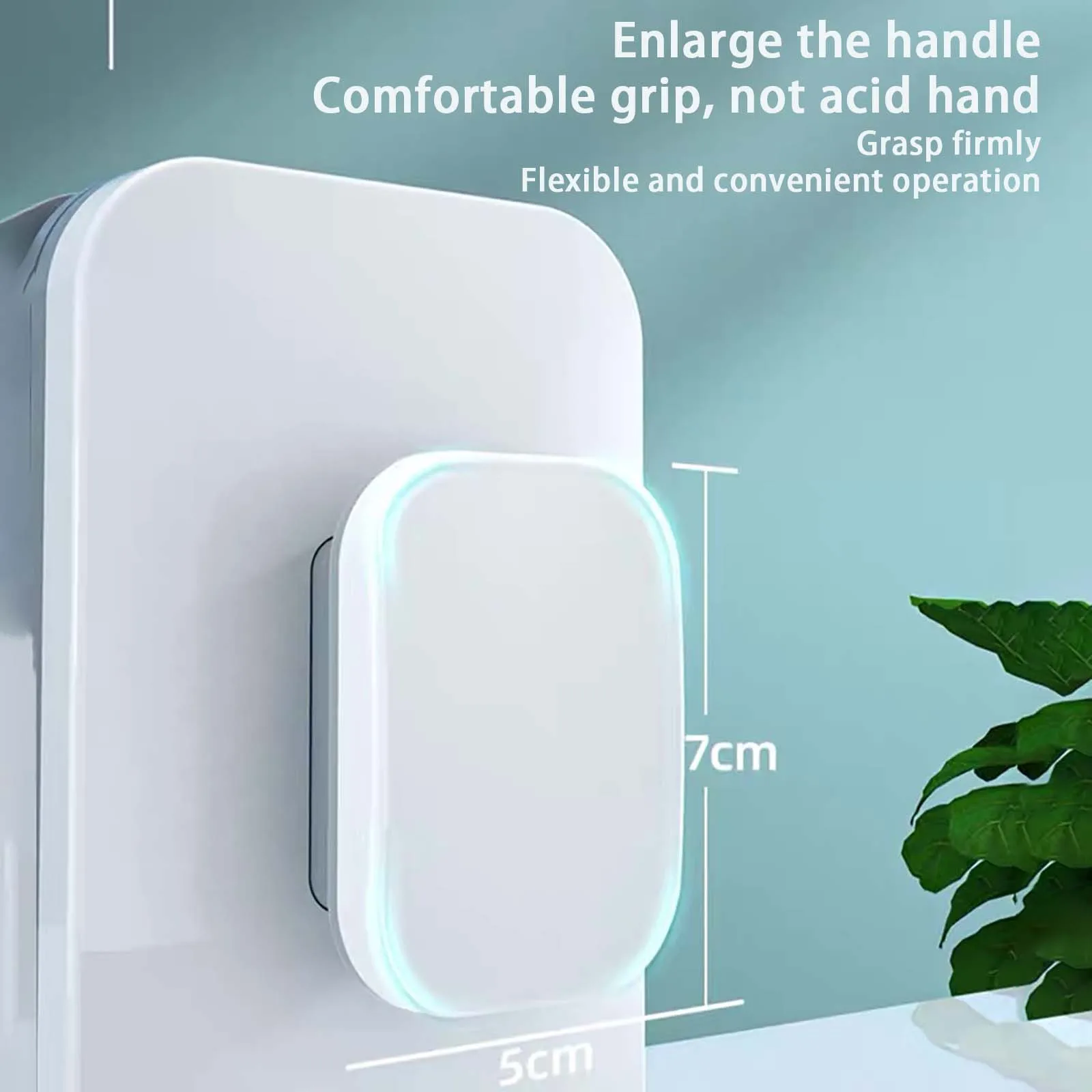 Double-Side Magnetic Window Cleaning Brush