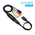 Female RCA To HDTV