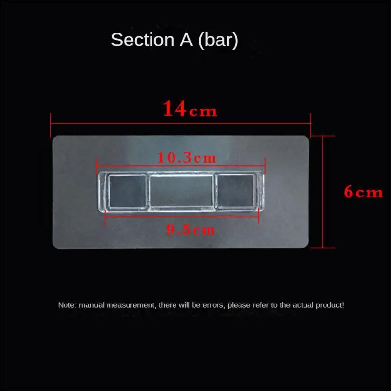 Non Punching Strong Adhesive Wall Mounted Tissue Box Storage Patch Durable Non Marking Adhesive Patch home storage accessories