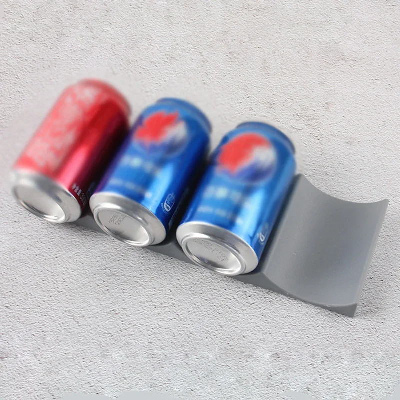Wine Rack Stackable Bottle Rack Countertop Beverage Storage Wine Bottle Storage Device for Desktop Refrigerator 1Pcs kitchen storage rack