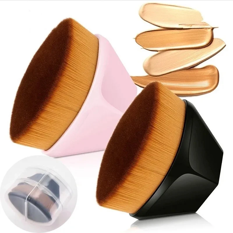 

New Magic Makeup Brush Liquid Foundation BB Cream No Trace Soft High Density Fiber Hair Easy to Carry Girls Beauty Tools