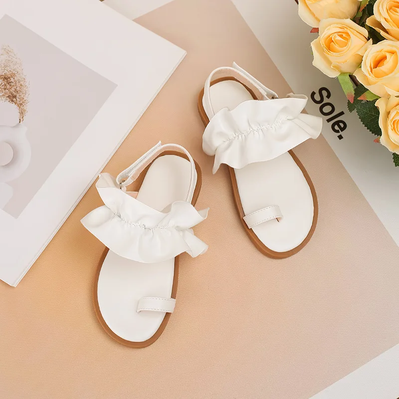 Fashion Girls' Shoes Summer New Kids Sandals Soft Soled Girl