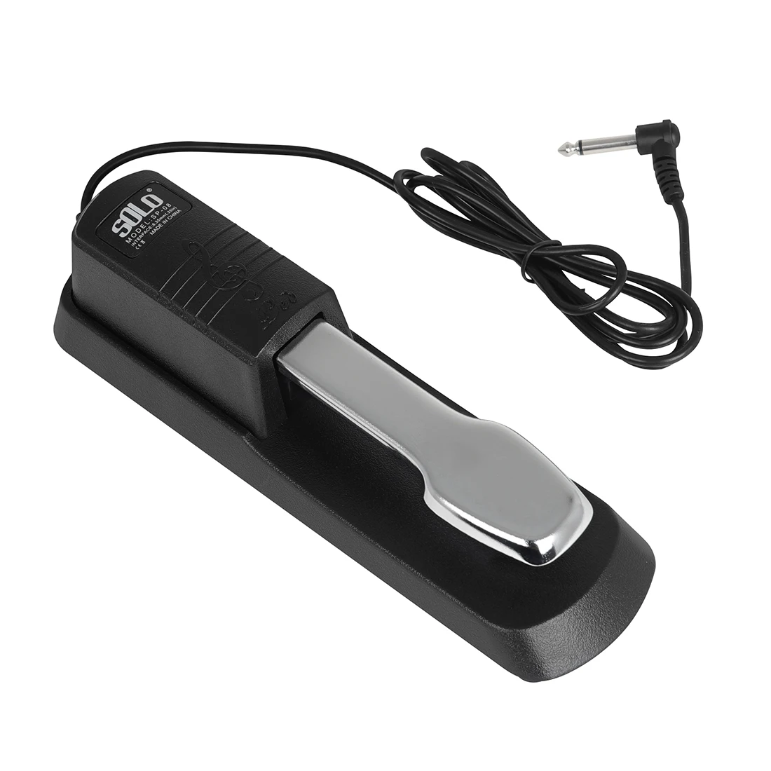 SOLO Klavier Sustain Pedal Tastatur Verzögerung Dämpfer Pedal 6,35mm Stecker Geeignet Für MIDI Tastaturen Elektronische Klavier Zubehör