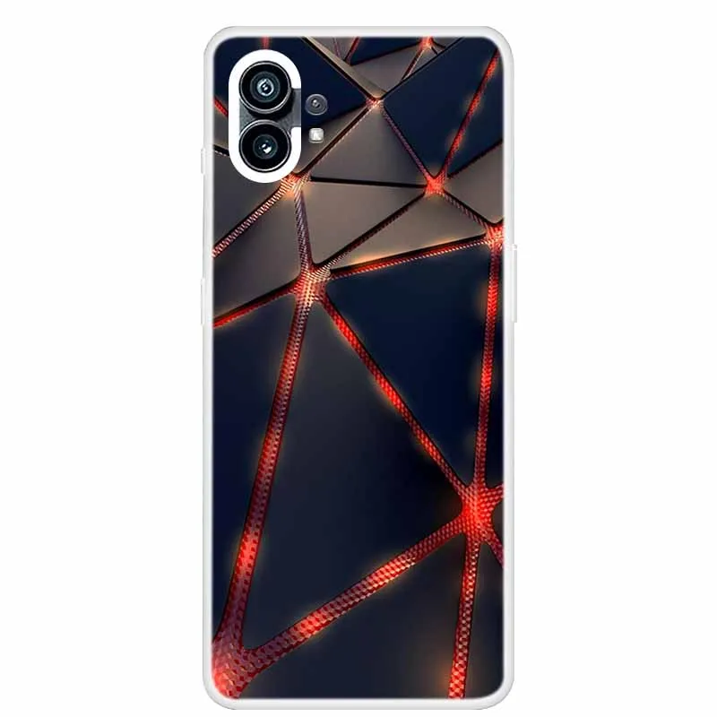 Clear Shockproof Soft TPU Silicone Phone Case - Fashionable Back Cover Design