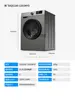 ZK Bathroom Drum Automatic Washing Machine Sterilization Frequency Conversion Household Impeller Ultra-Thin Washing Integrated 4