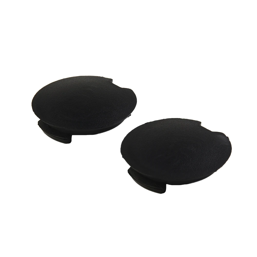 2Pcs 후면 범퍼 견인 후크 아이 커플러 트레일러 커버 캡 플러그 A 4518850122 Fortwo 2008-2016용 스마트용