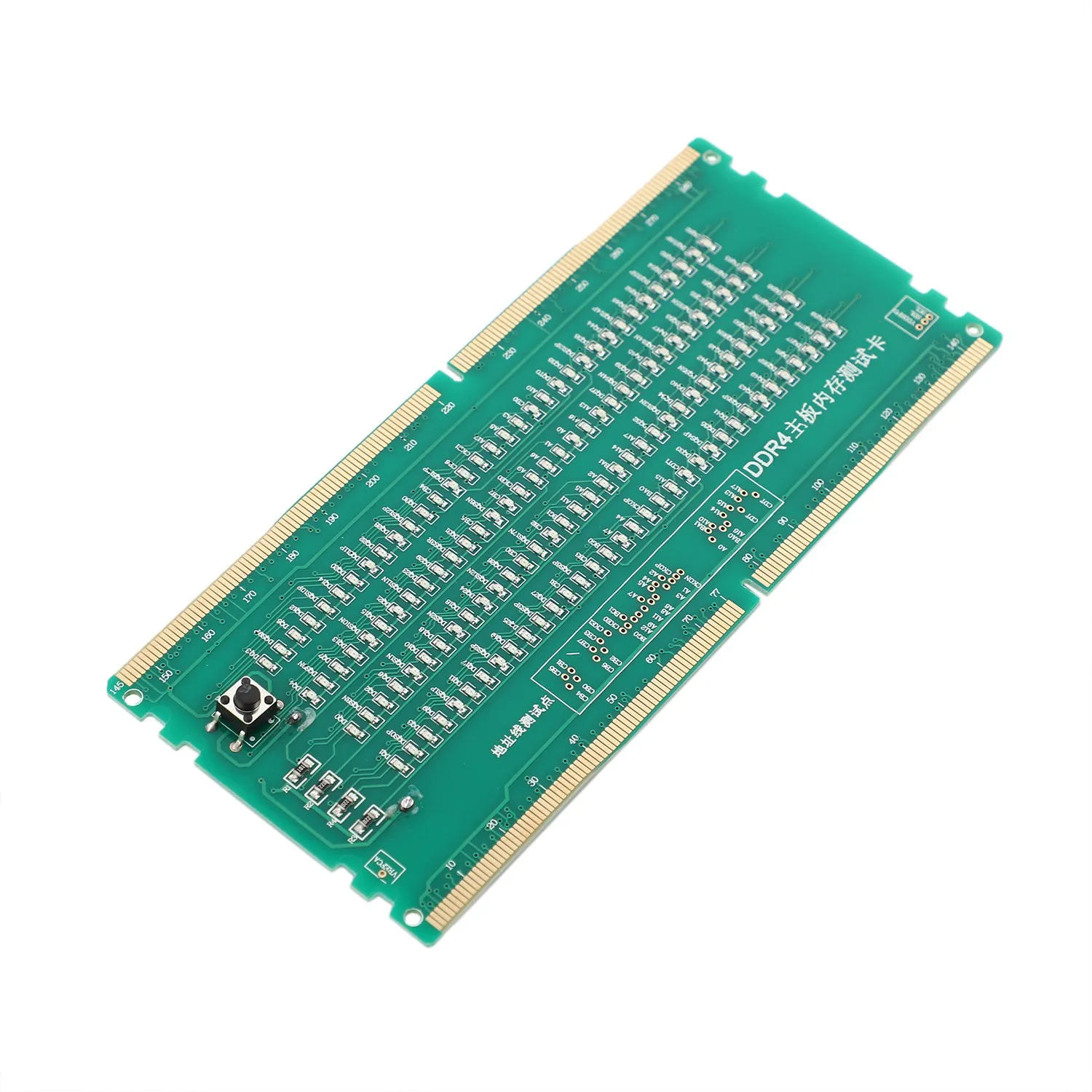 DDR4 Test Card RAM Memory Slot Out LED Desktop Motherboard Repair Analyzer Tester 2