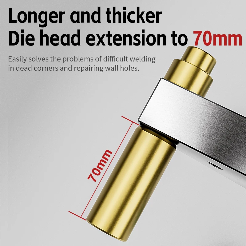 Extended Anti Blocking Mold Head PPR Hot Melt Machine Mold Head PPR Pipe Special Long Hot Melt Hot Melt Head Non smashing Wall E