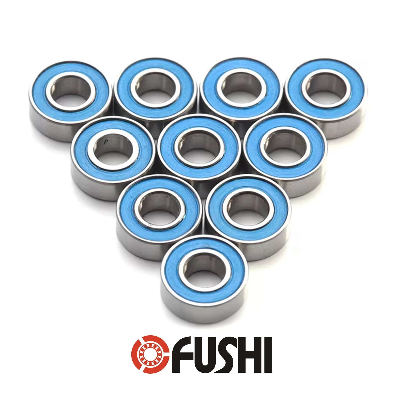 MR115ZZ 스테인리스 스틸 볼 베어링, MR115-2RS 블루 오렌지 블랙 밀폐 베어링, 5*11*4mm, 10 개