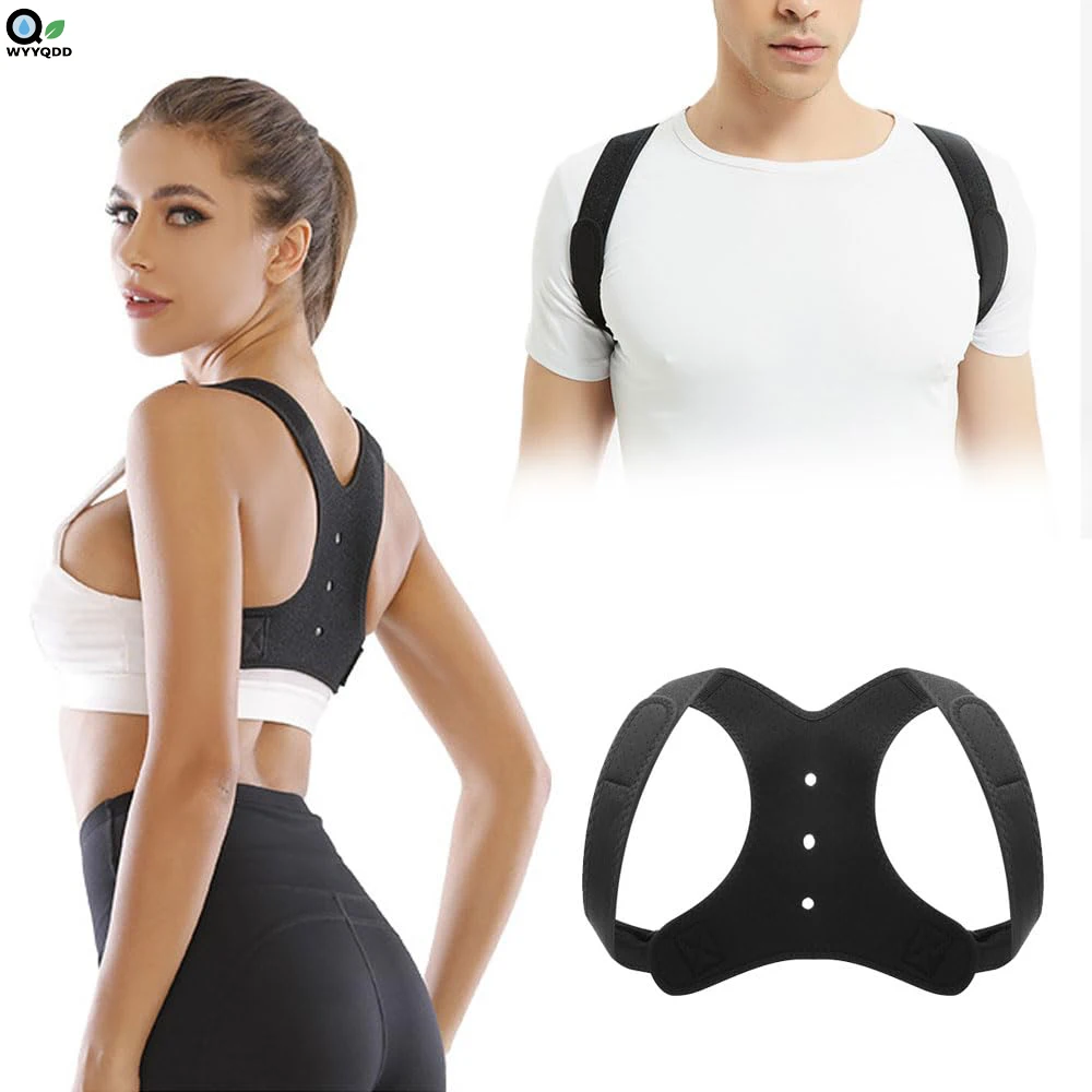 Posture Corrector - Back Straightener Posture Corrector Scoliosis and Hunchback Correction,Adjustable Upper Back Brace
