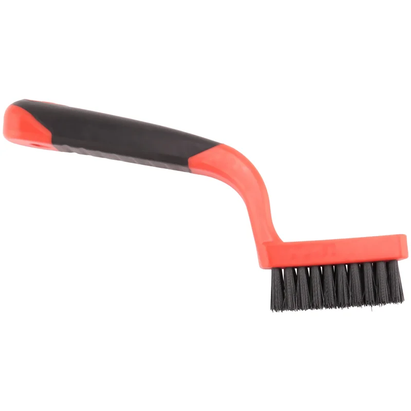 3Pcs Wire Brush Dirt Paint Scrubbing Stripper Brush With Soft Wide Curved Handle Grip 4