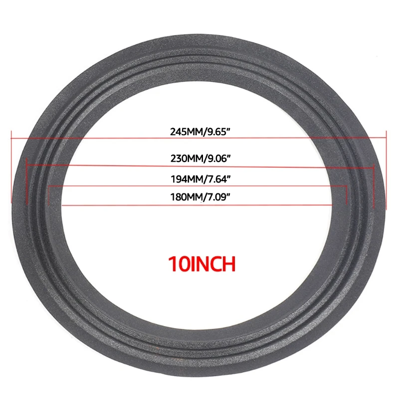 Kit di Riparazione Altoparlante Schiuma Surround Bordo Anelli 2 Confezioni - immagine 4