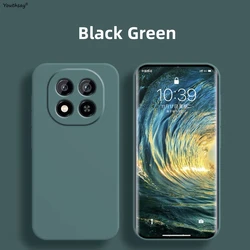 Custodia per telefono in silicone liquido TPU morbido con protezione per la fotocamera