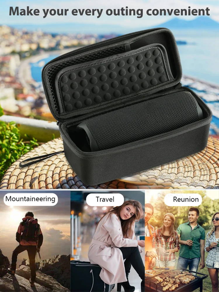 EVA Hard Case JBL Flip 6 Wireless Speaker Carrying Bag Portable Storage Box storage bag