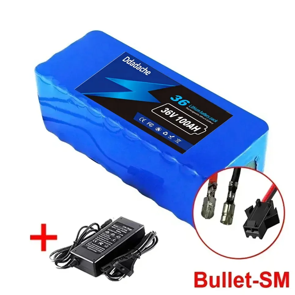 Neuer 36V 100Ah 1000W 10S4P DC/T Lithium-Ionen-Akku 100Ah für 42V E-Bike Elektrofahrrad Roller mit BMS – Detail 12
