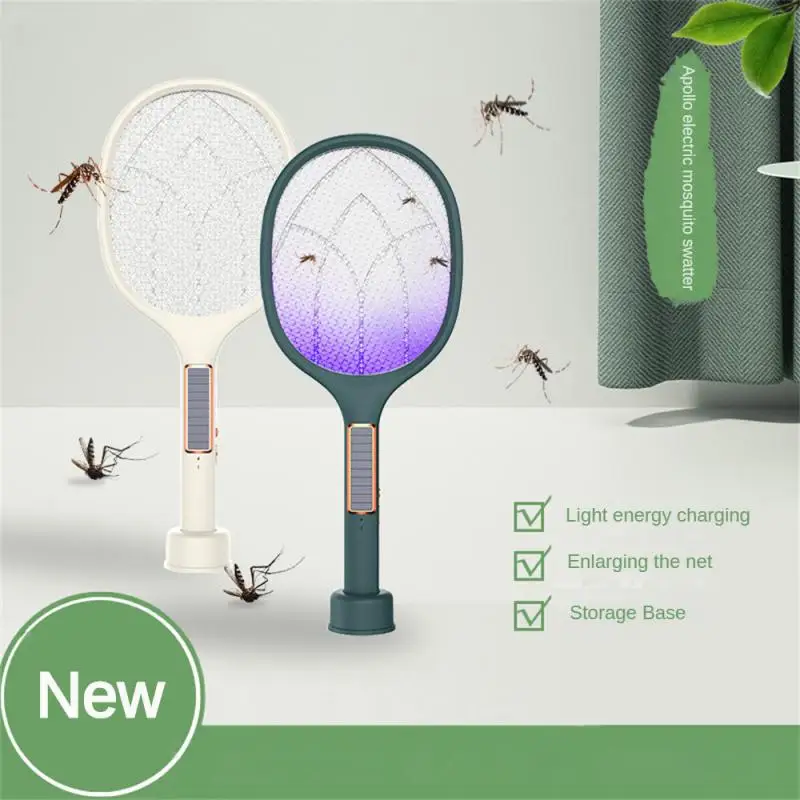 

Москитная мухобойка, быстрая зарядка от солнечной батареи большой емкости, быстрая зарядка от энергии, циклическая зарядка, мухобойка, убийца комаров