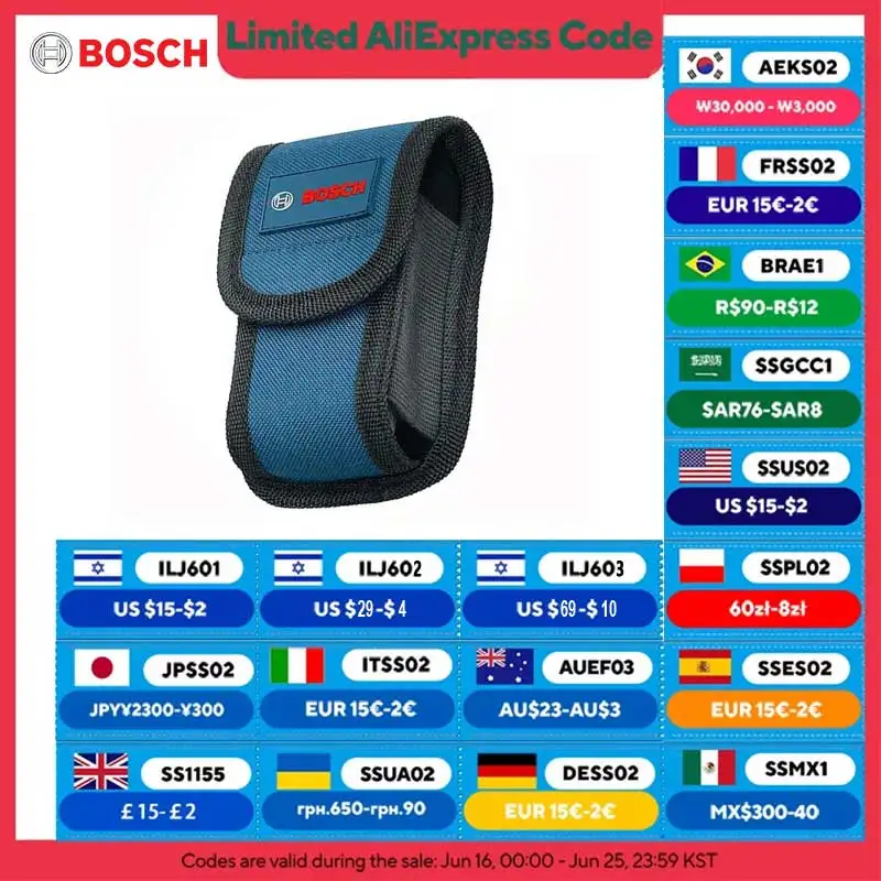 ボッシュソフトケースダストナイロンキャンバスバッグレーザー