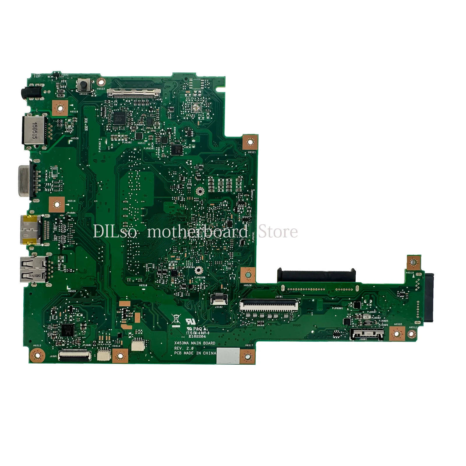 Kefu X453ma X453ma Laptop Motherboard Mainboard para Asus X453 com N2830 N2840 N3530 N3540 Ddr3l Core Core 100 Funcionando Wel - Imagem 4
