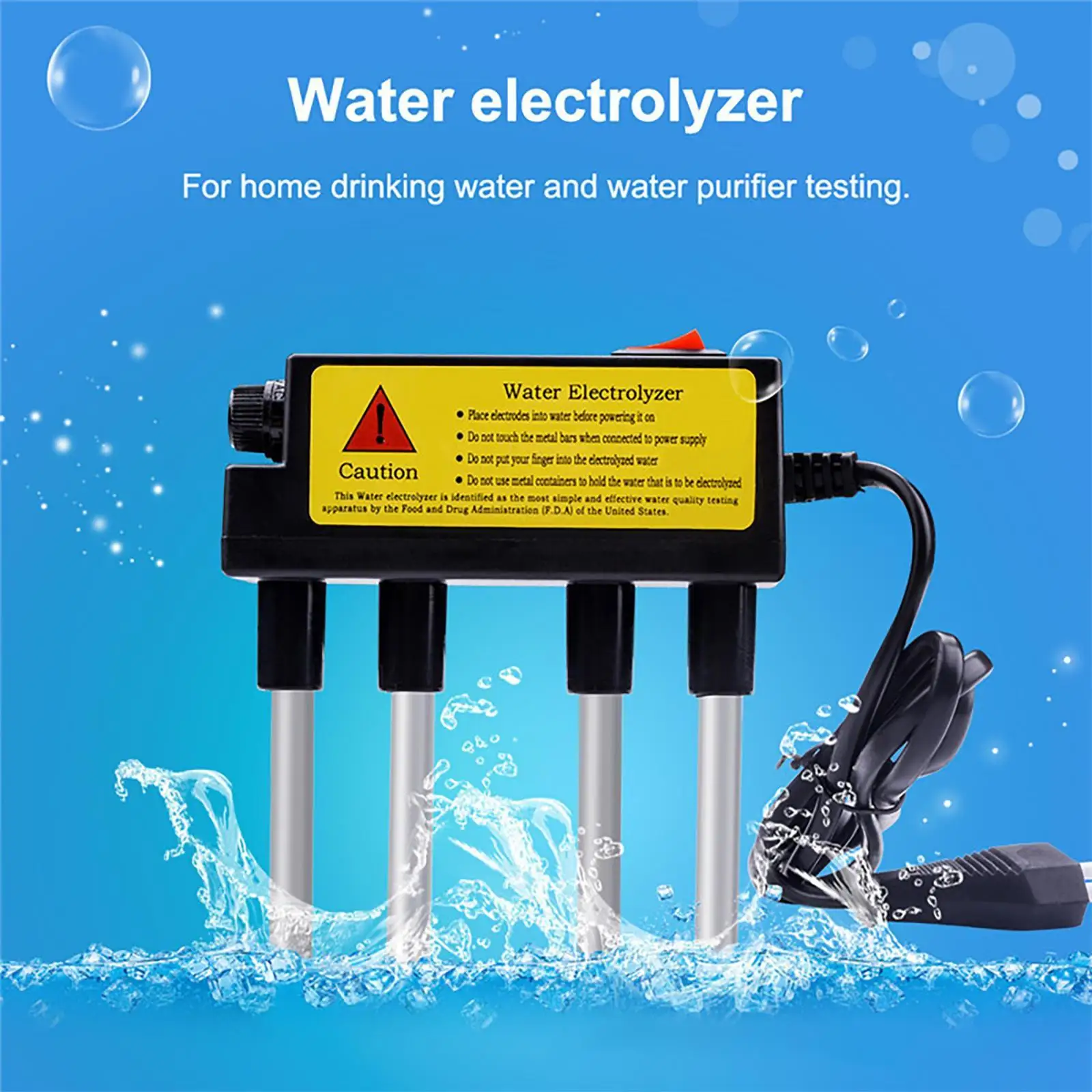 Water Quality Test Kit Water Quality Tester Drinking Water Purity Tester Quick PH Testing Tool for Home