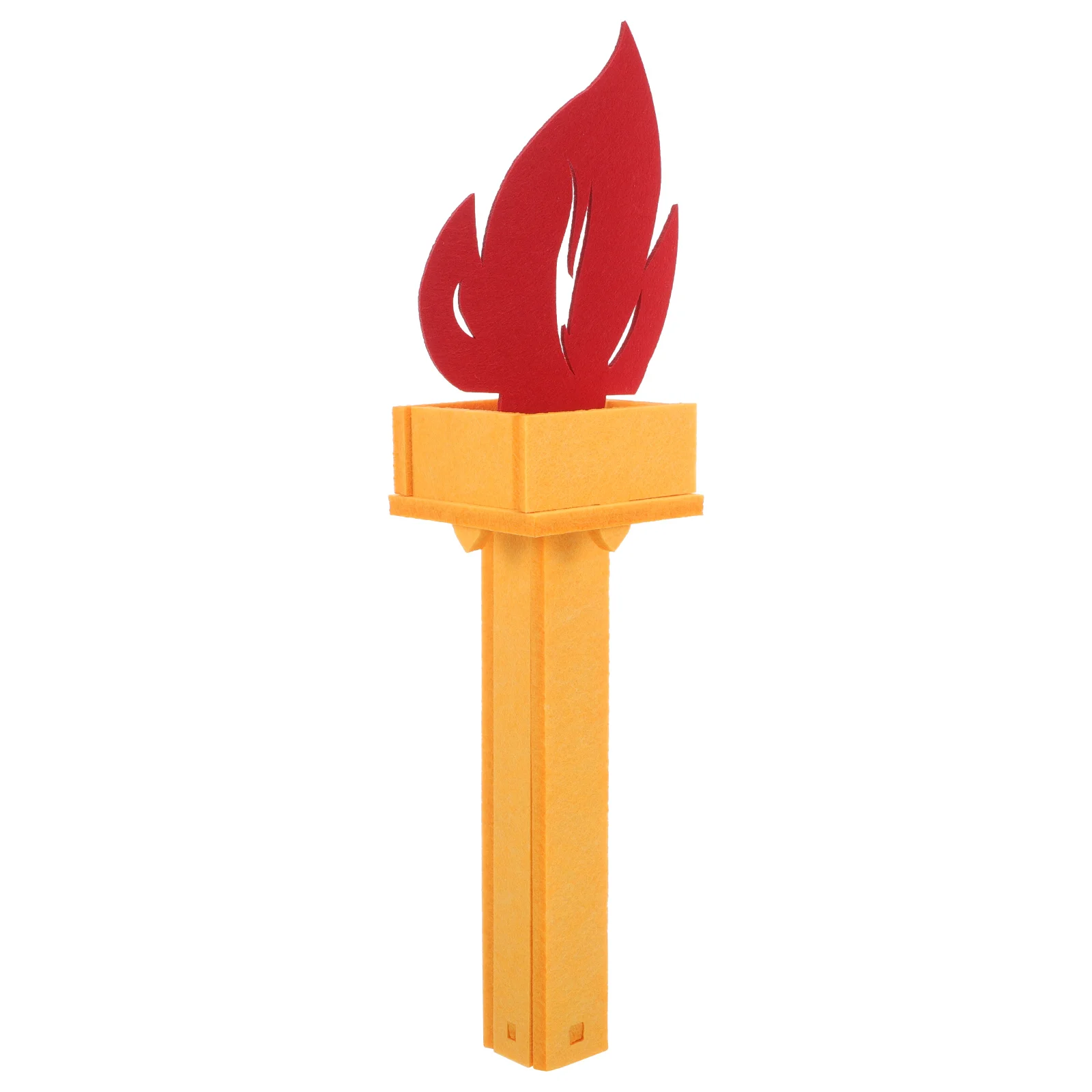 

Gift Torch Props Work Child Toy Fake Toys Polyester Fiber Board Play Artificial Torches