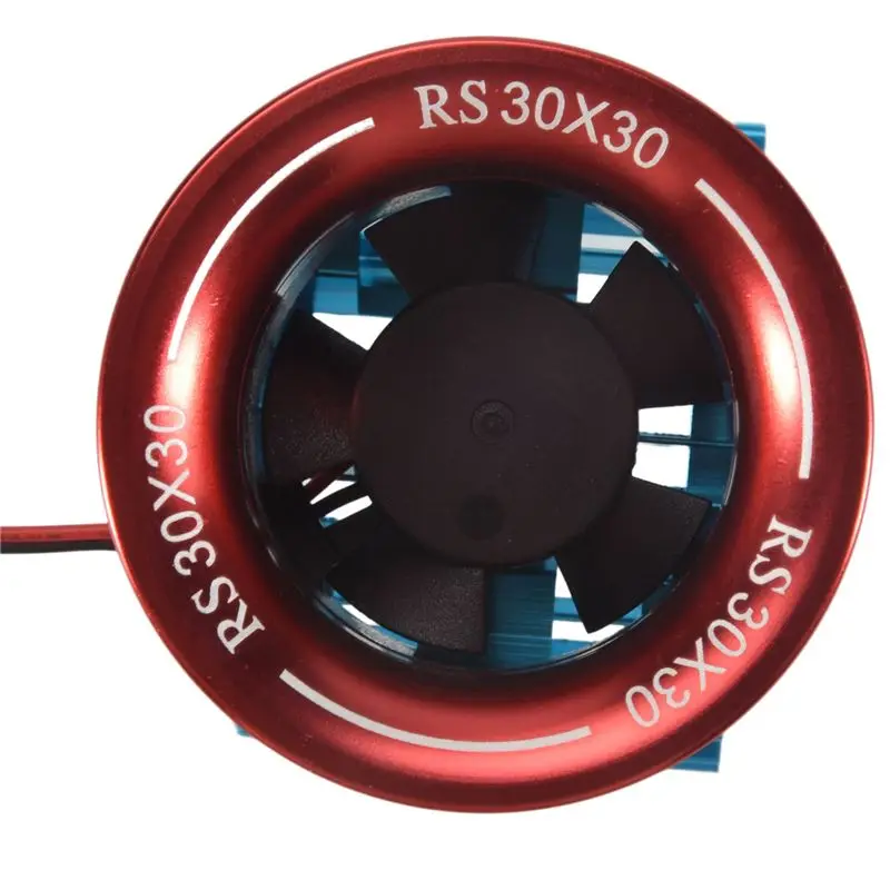 Wltoys A959-B 144001 124019 HSP 1/8 1/10 RC 자동차 540 550 3650 사이즈 모터 방열판용 모터 방열판 커버+냉각 팬