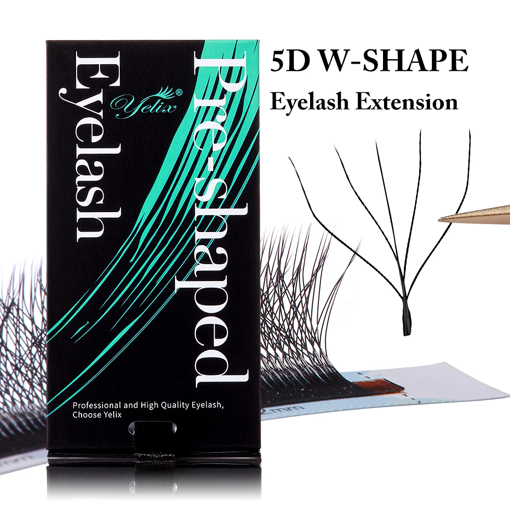 Yelix Y Eyelashes Soft Cilia Brazilian Volume 4D 5D 8D Cilia W Egyptian Volume Extension Lashes Korea High Quality Eyelash