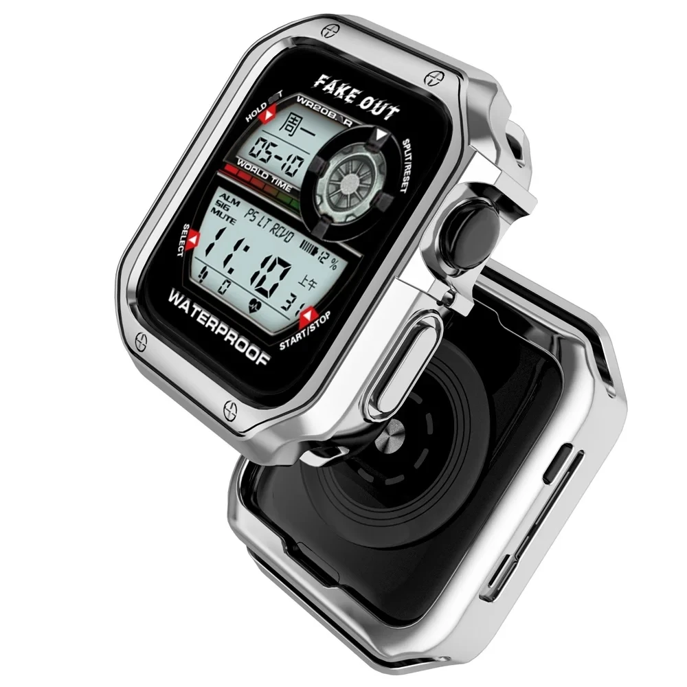  ġ Ŀ Ʈ 49mm Ʈ TPU ȣ  ̽, iWatch ø 8 7 SE 6 5 4 41mm 45mm 44mm ð ̽ ׼