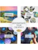 12/18/24/36 Colorful acrylic paint set, 12ml/0.42 oz, can be mixed for painting, doodling, DIY and artistic creation perfect hol 6