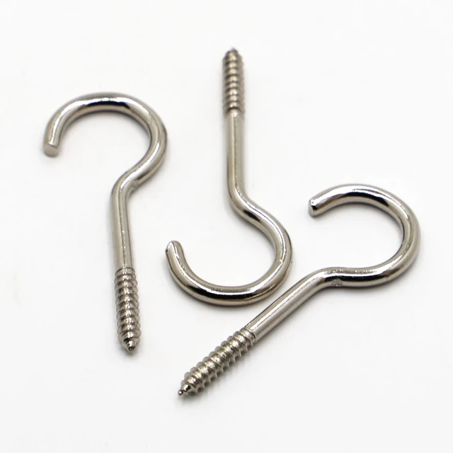 Self Tapping Screws Hook Ring  Eyelet Stainless Steel Screw