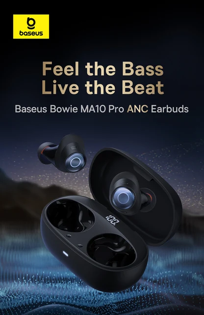 BASEUS Bowie MA10 Pro ANC Bluetooth Wireless Earbuds