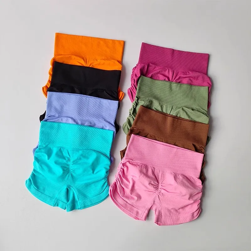 High Waist Summer Fitness Shorts for Women Hip Lifting Tight Running Yoga Shorts Gym Yoga Underwear Fitness Bra Sports Bra