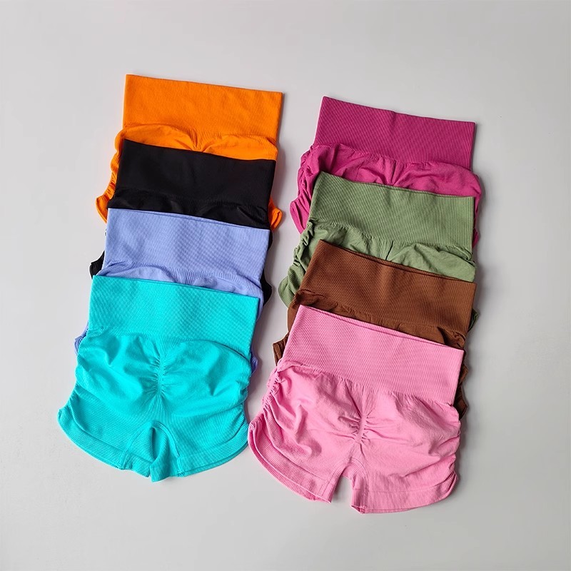 High Waist Summer Fitness Shorts for Women Hip Lifting Tight Running Yoga Shorts Gym Yoga Underwear Fitness Bra Sports Bra