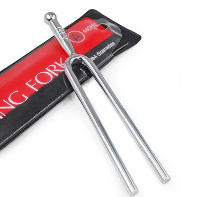 2 Diapasons A 440Hz En Acier Inox - Ronds, Pour Accorder Guitare, Violon, Piano, Outil Musique Précis