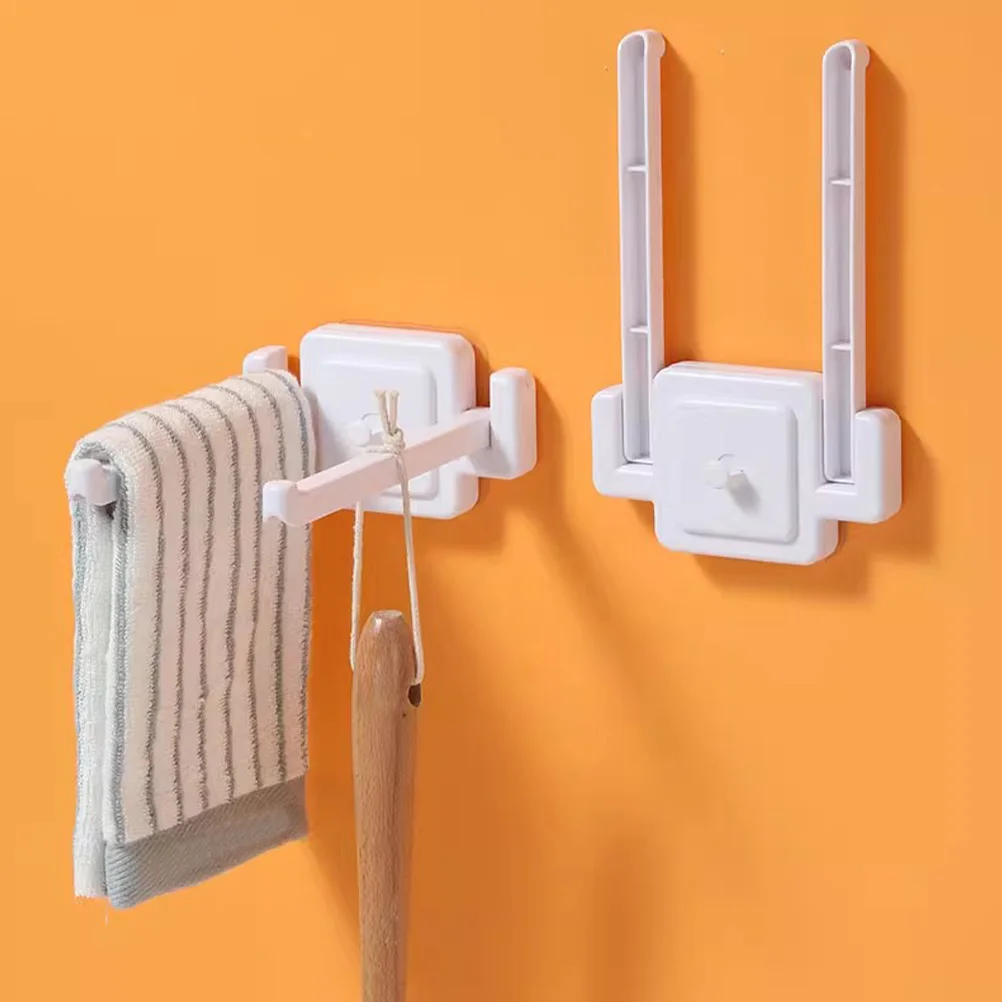 

Nail-free Wall-mounted Foldable Headband Jewelry Storage Organization Hanger White Holder Organizer Rack Display Shelf