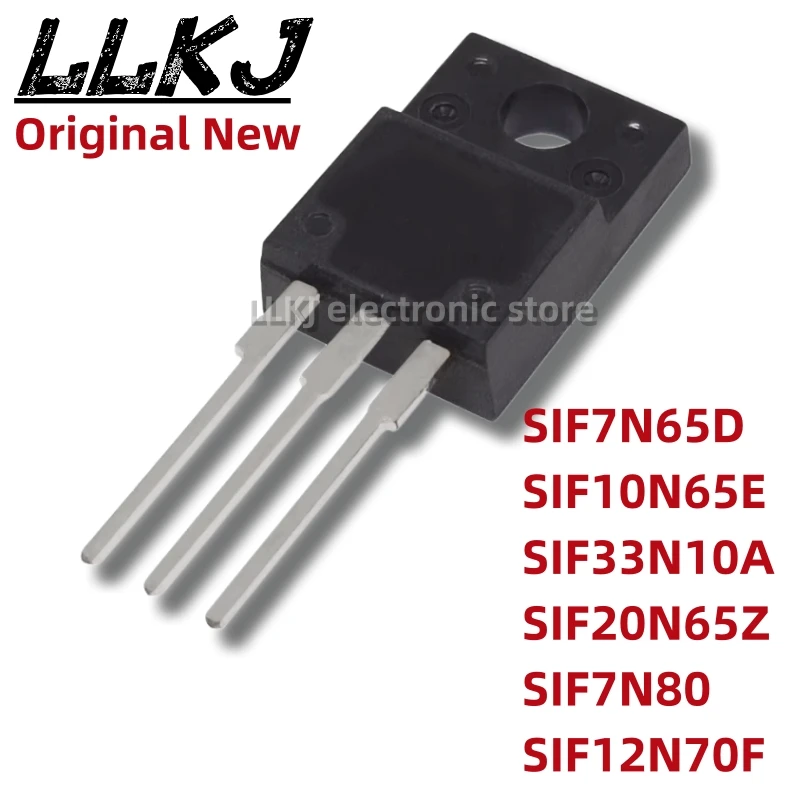 

1 шт. SIF7N65D SIF10N65E SIF33N10A SIF20N65Z SIF7N80 SIF12N70F TO-220F MOS FET TO220F
