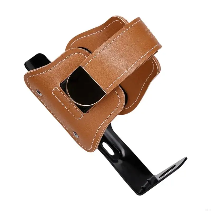 Fahrräder Leder Wasserflaschenhalter Retros Fahrradflaschenkäfig Fahrradzubehör für Radsportbegeisterte 69HD – Detail 7