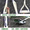*Stainless steel shovel pointed square head shovel strong and durable vegetable growing household garden 6