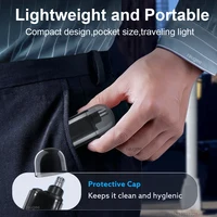 Tondeuse à poils de nez électrique Rechargeable pour hommes, rasoir pour sourcils, Mini tondeuse à cheveux Portable de poche 6