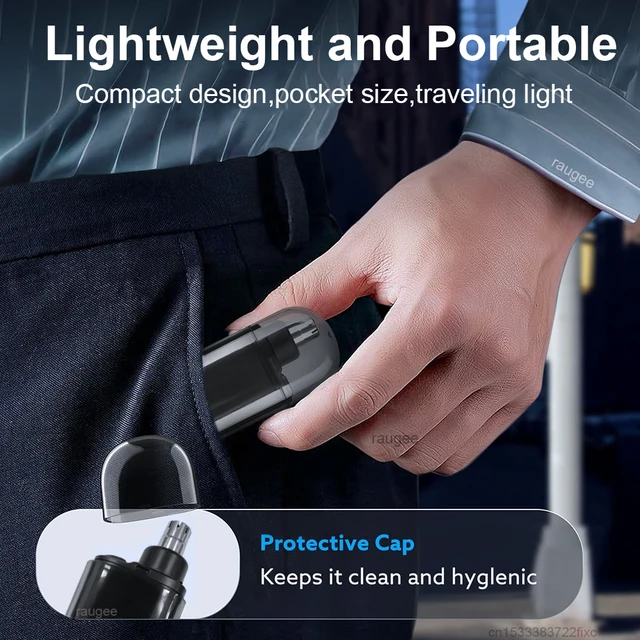 Rechargeable Electric Nose Hair Trimmer 6