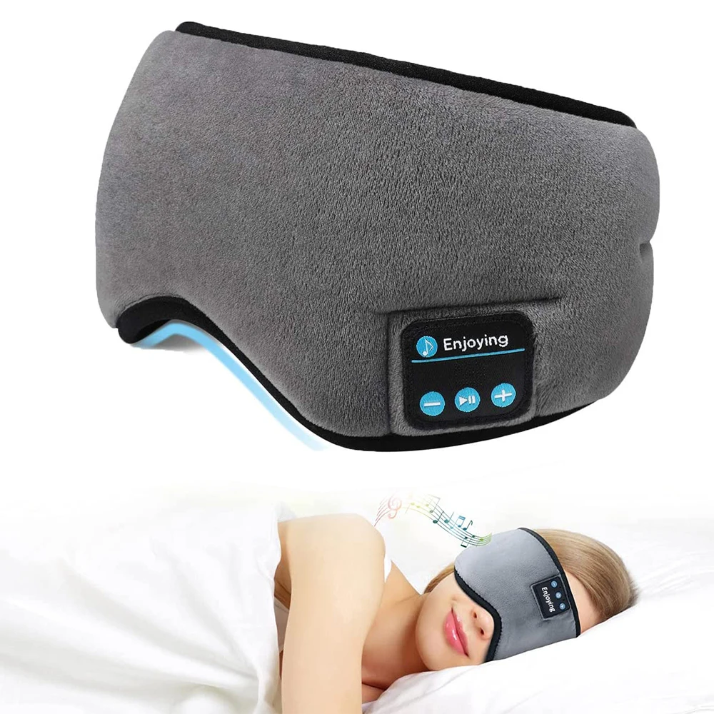 Auriculares para dormir con Bluetooth, diadema inalámbrica ajustable con  altavoces ultrafinos, cancelación de ruido, perfectos para dormir