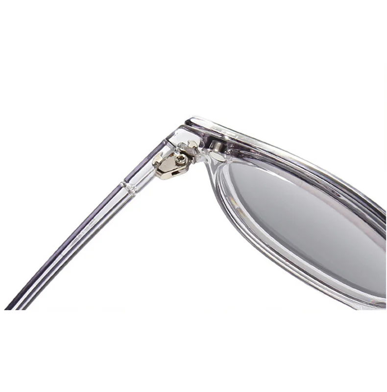 Magnetic Polarized Sunglasses with Soft Transparent Frame and Clear Lens