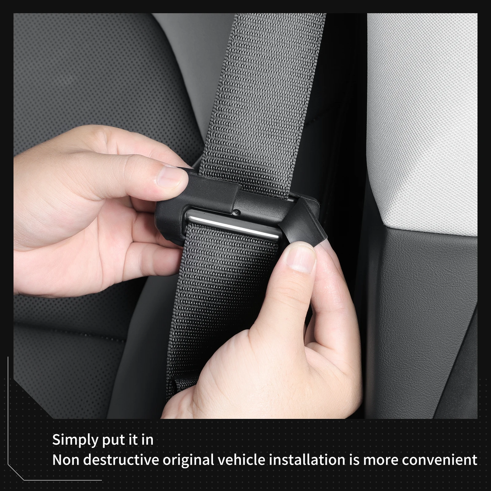 Premium Car Seat Belt Buckle Protective Cover - Auto Accessories
