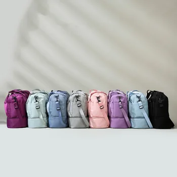 단거리 여행용 접이식 수하물 가방, 독립 신발 위치, 스포츠 요가 출장, 대용량 여행