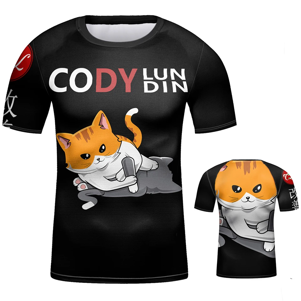 Children's Rash Guard Clothing MMA T-shirt+Shorts Kid's sports Tights Set Gym Boy Bjj Gi Boxing Rashguard Jiu Jitsu Shirts
