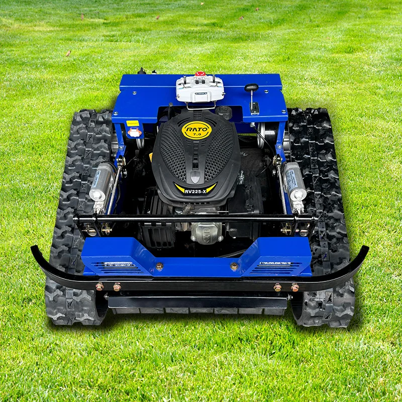 GrassCutterRemoteControlZeroTurnSlopeMiniCrawlerLawnMowerFor