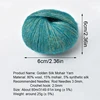 25g Sequins Mohair Yarn Gold Silk Sequin Soft Thin Wool Yarn Diy Handmade Knitting Sweater Shawl Hat Bag Thread Sewing Supplies 6