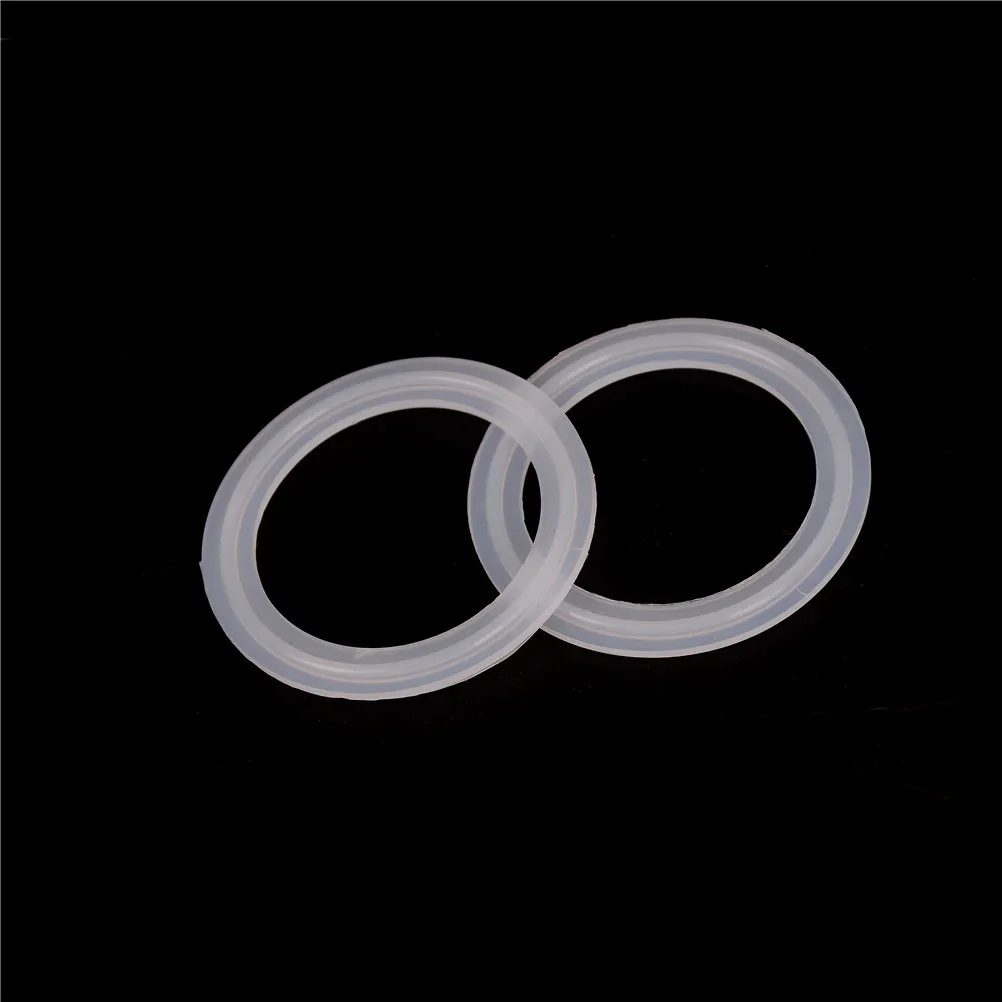 실리콘 씰링 스트립 개스킷 링, 홈브루 유제품용, 51mm 파이프 x 64mm O/D 위생, 2 인치 트라이 클램프 페룰 와셔, 10 개