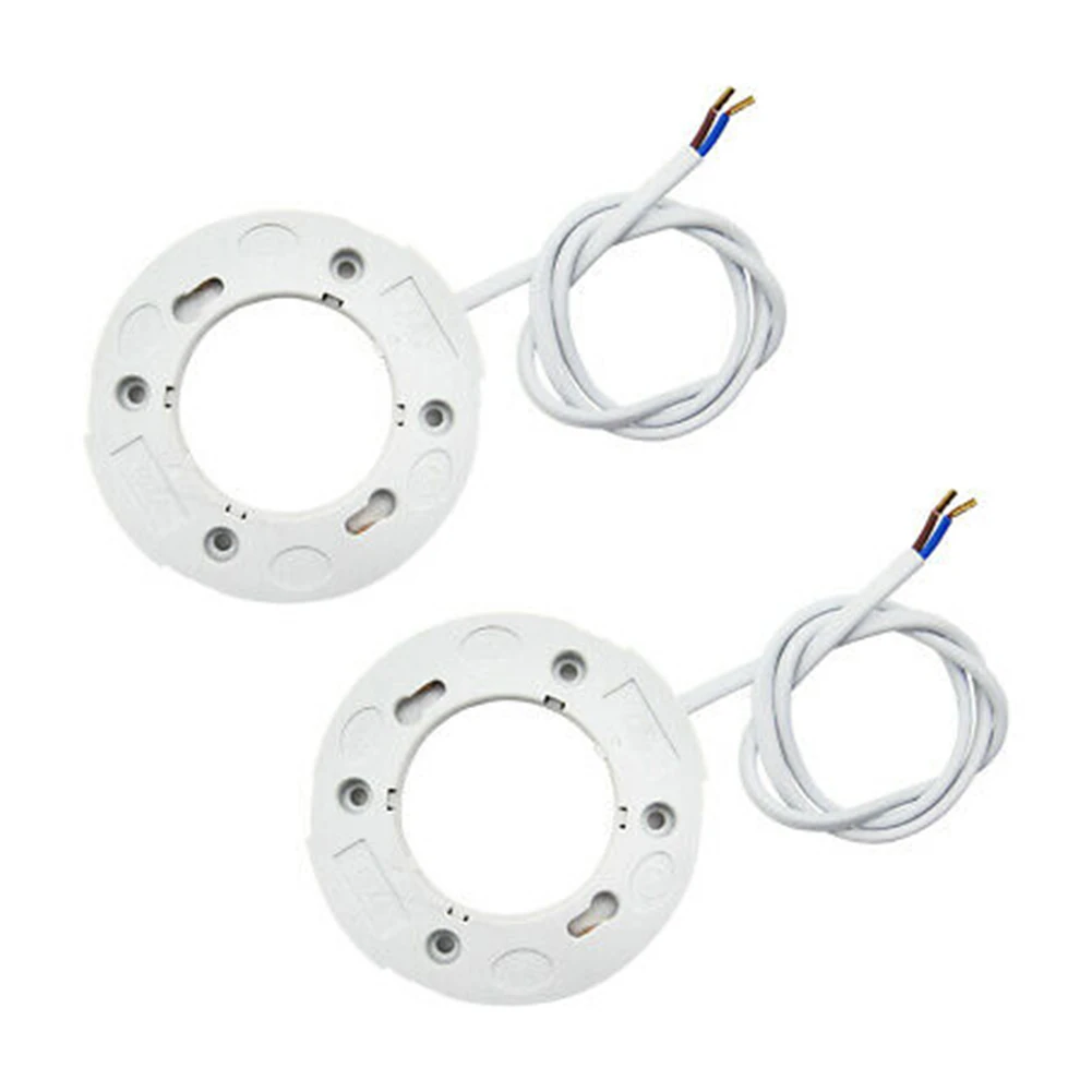5Pcs GX53 Lamp Holder Base For GX53 Lamps Fly Leads For LED And CFL Light Bulbs Ceiling Walls Lamp Wine Cabinet Holder